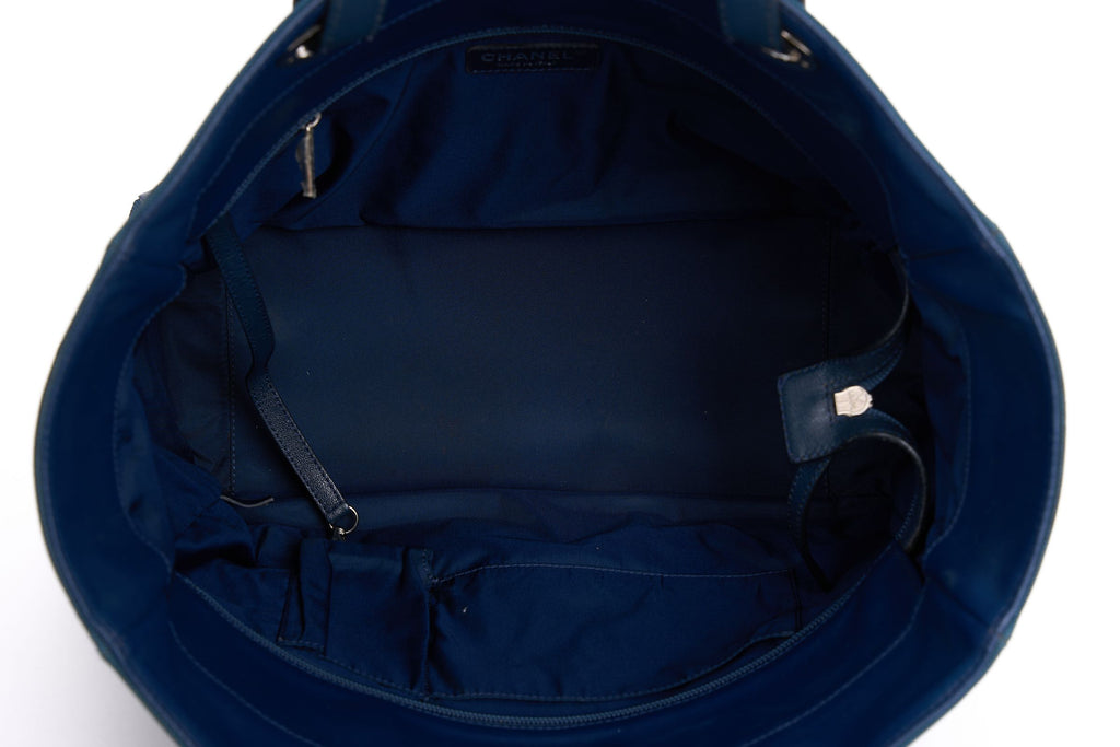 Chanel Blue Paris-Biarritz PM Tote