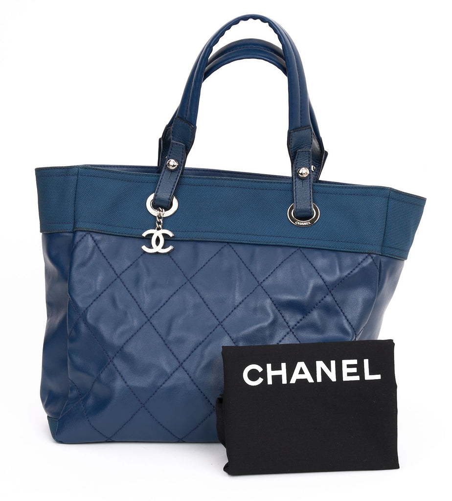 Chanel Blue Paris-Biarritz PM Tote