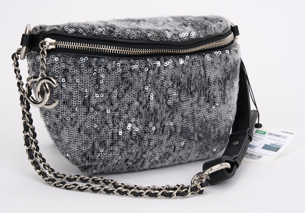 Chanel Sequin Waist Bag Fanny Pack