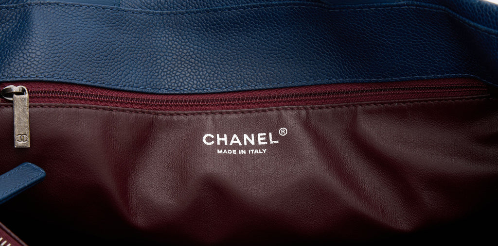 Chanel Break Shopping Tote Caviar/Tweed