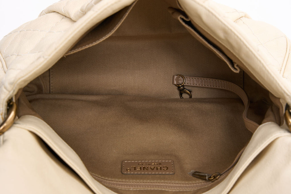 Chanel Coco Pleats Flap Messenger Bag