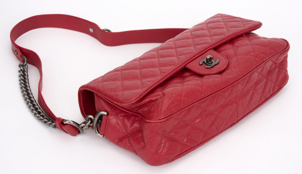 Chanel Quilted Rock Airline Flap Bag