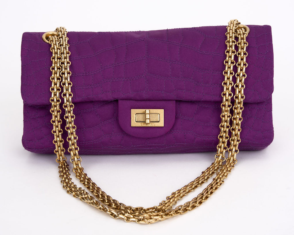 Chanel Croco-Quilted Reissue Flap Bag