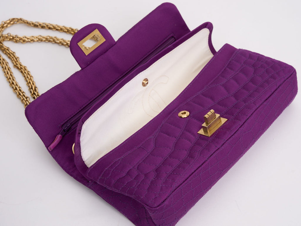 Chanel Croco-Quilted Reissue Flap Bag