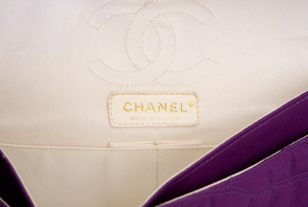 Chanel Croco-Quilted Reissue Flap Bag