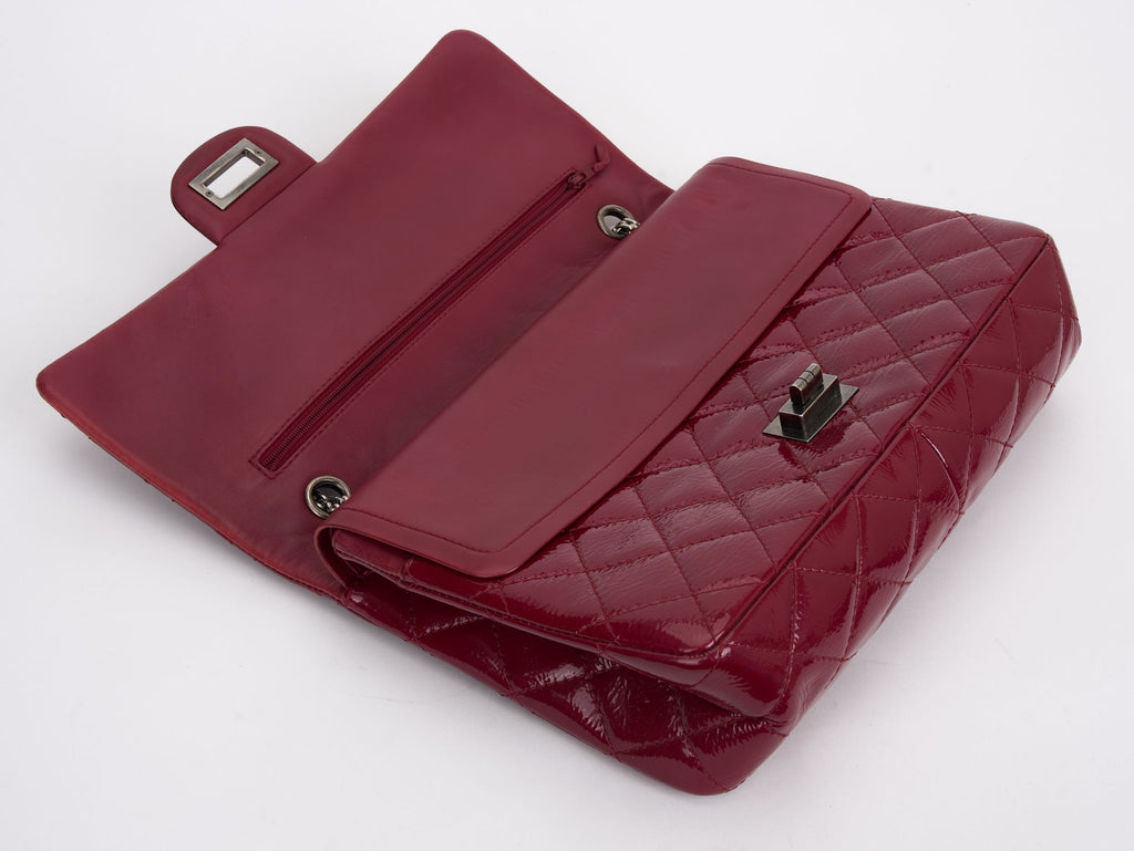 Chanel Patent Leather 2.55 Jumbo Reissue