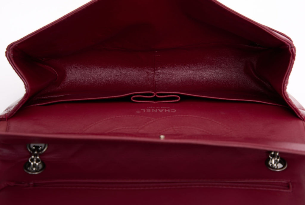 Chanel Patent Leather 2.55 Jumbo Reissue