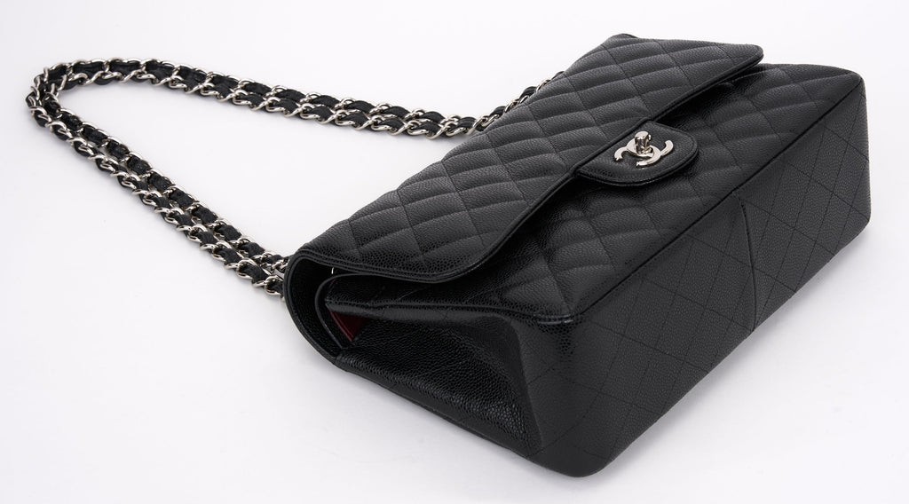 Chanel Jumbo Caviar Double Flap Bag
