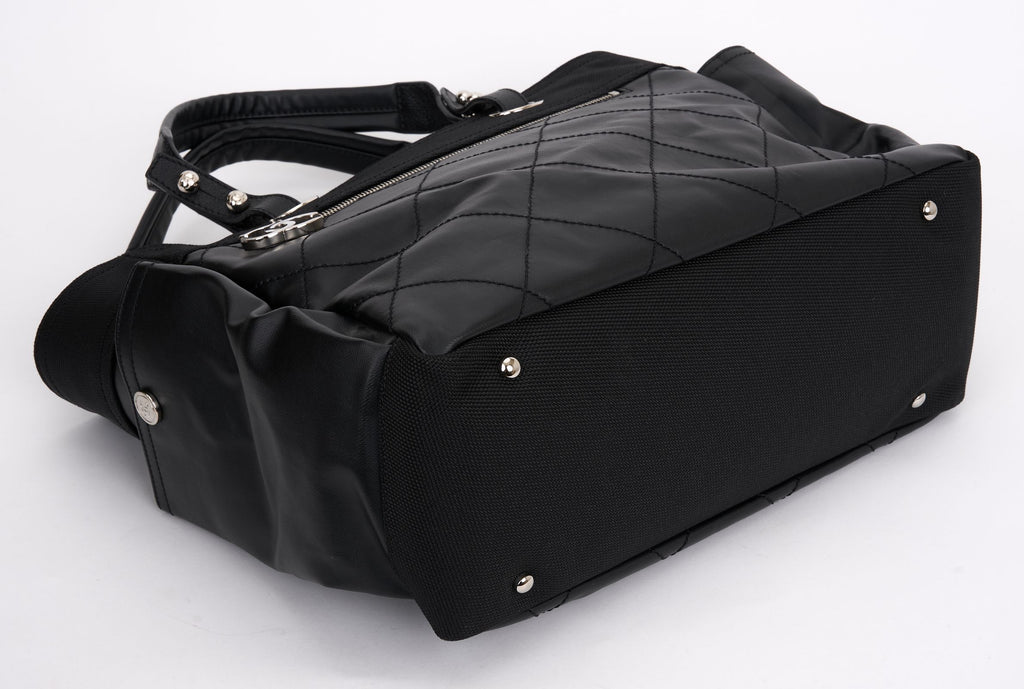 Chanel Black Quilted Paris Biarritz Tote