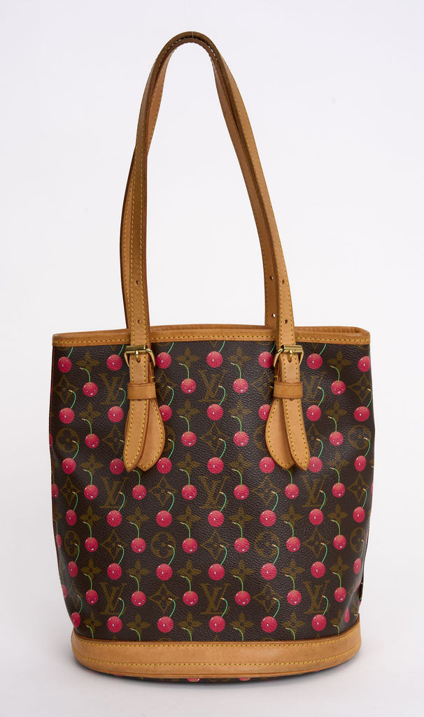 Vuitton Monogram Cerises Bucket Murakami