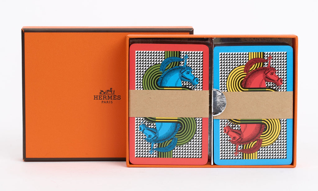 Hermès Equestre Playing Cards New In Box