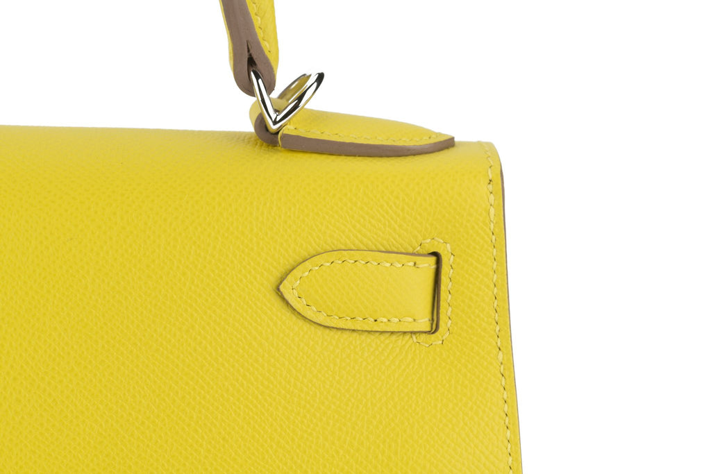 Hermès New Kelly 28 Sellier Epsom Lime