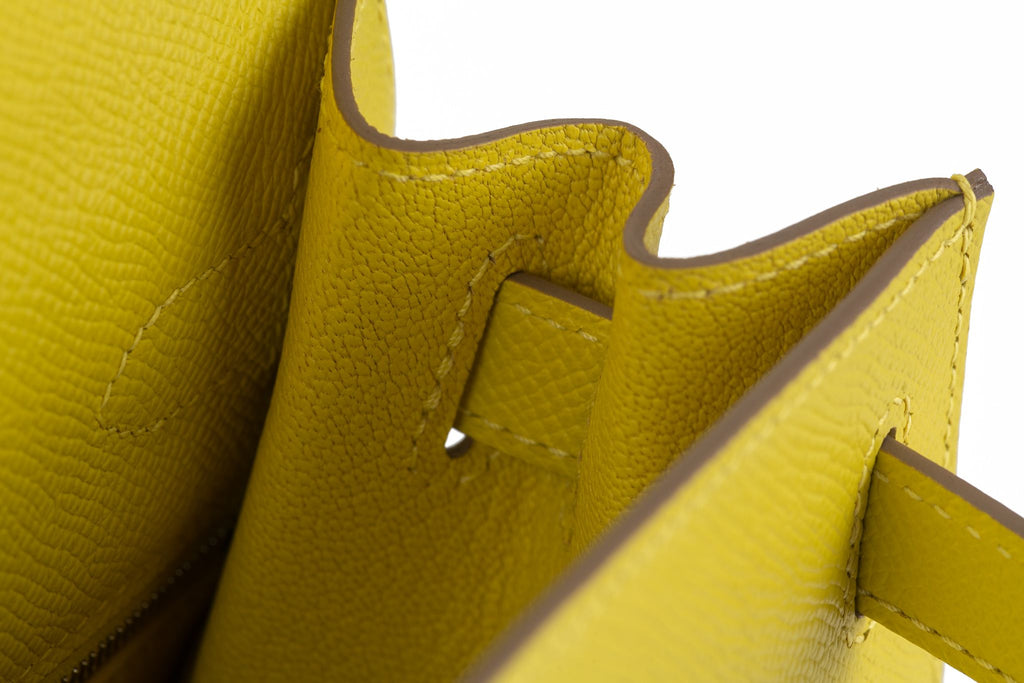 Hermès New Kelly 28 Sellier Epsom Lime