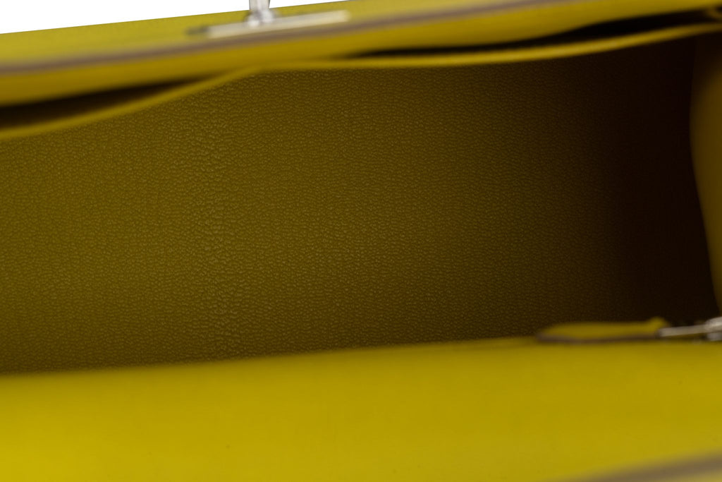 Hermès New Kelly 28 Sellier Epsom Lime