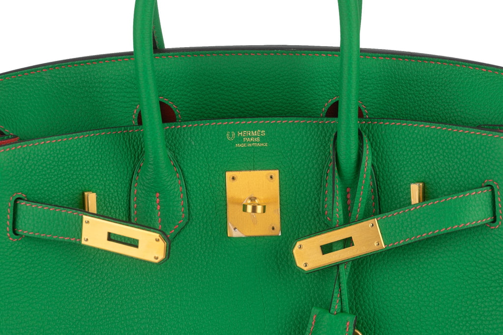 Hermès Birkin 30 Verso Bamboo Togo