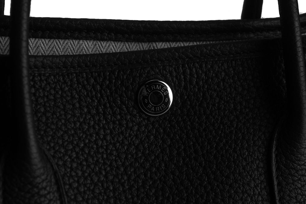 Hermès New Garden Party PM Black Negonda