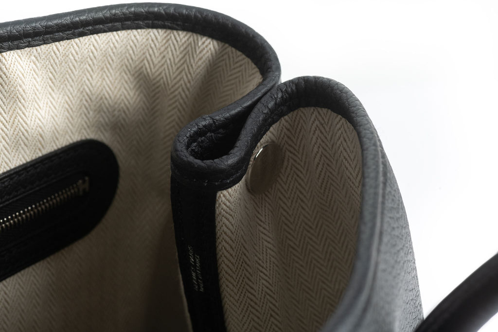 Hermès New Garden Party PM Black Negonda