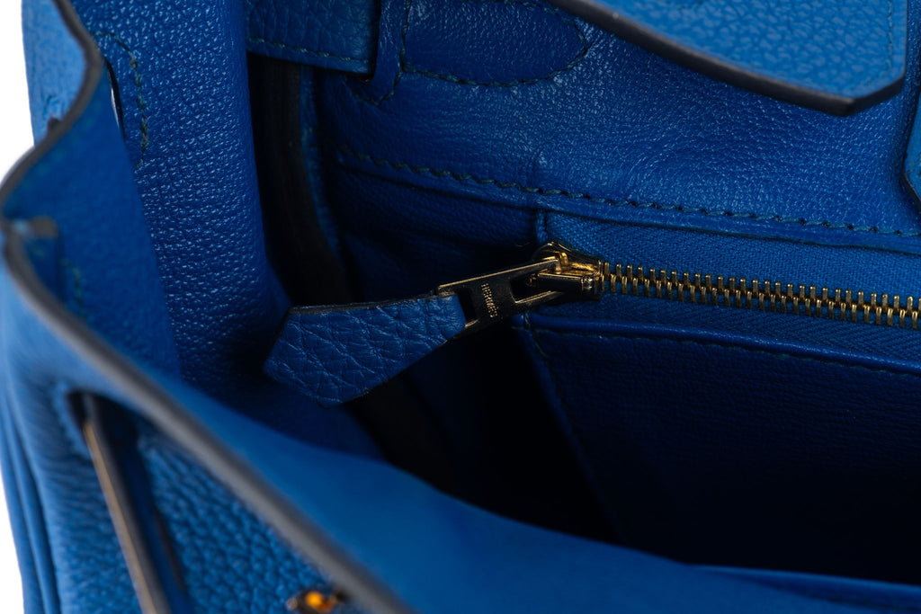 Hermès Birkin 25 Blue Electrique Togo
