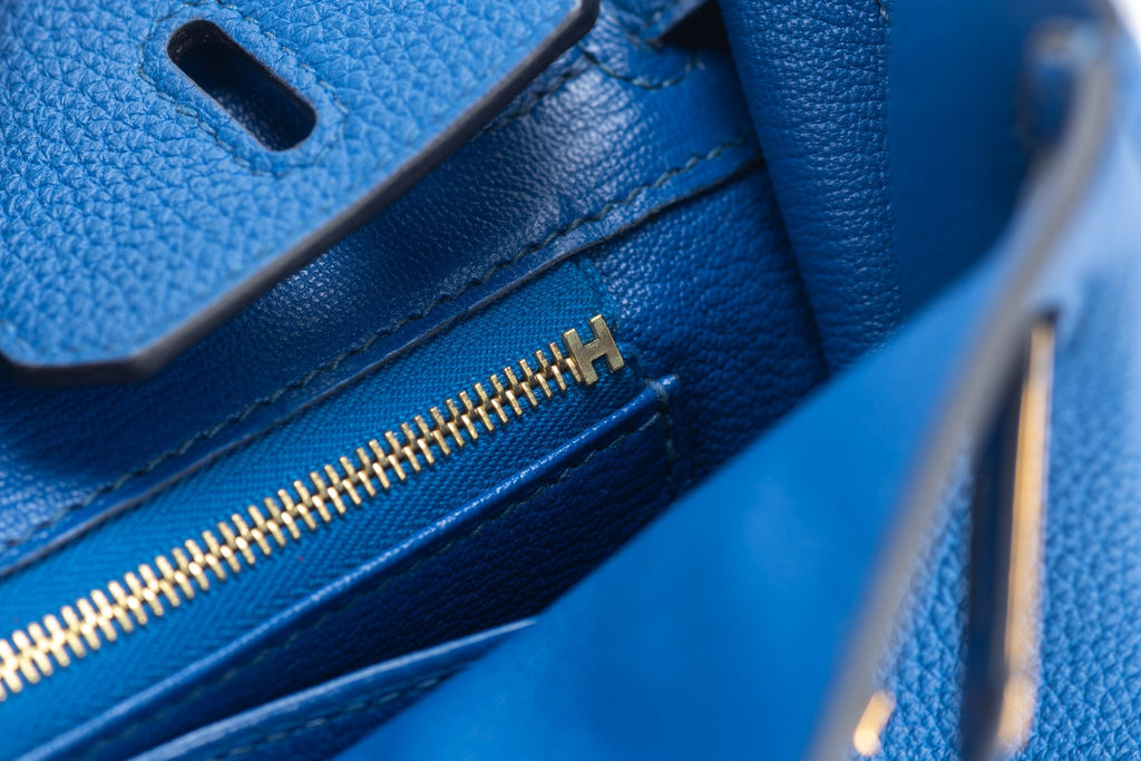 Hermès Birkin 25 Blue Electrique Togo