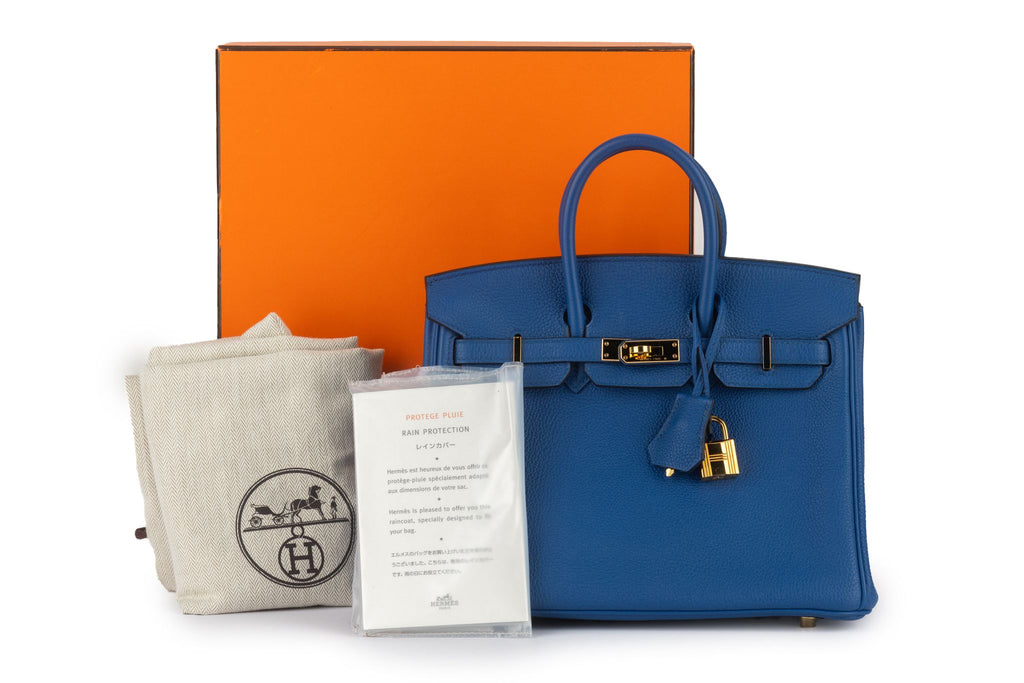 Hermès Birkin 25 Blue Electrique Togo