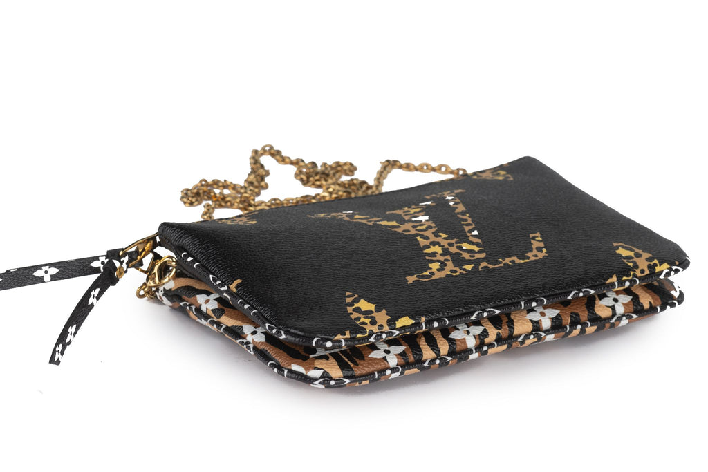 Louis Vuitton Double Zip Pochette Jungle