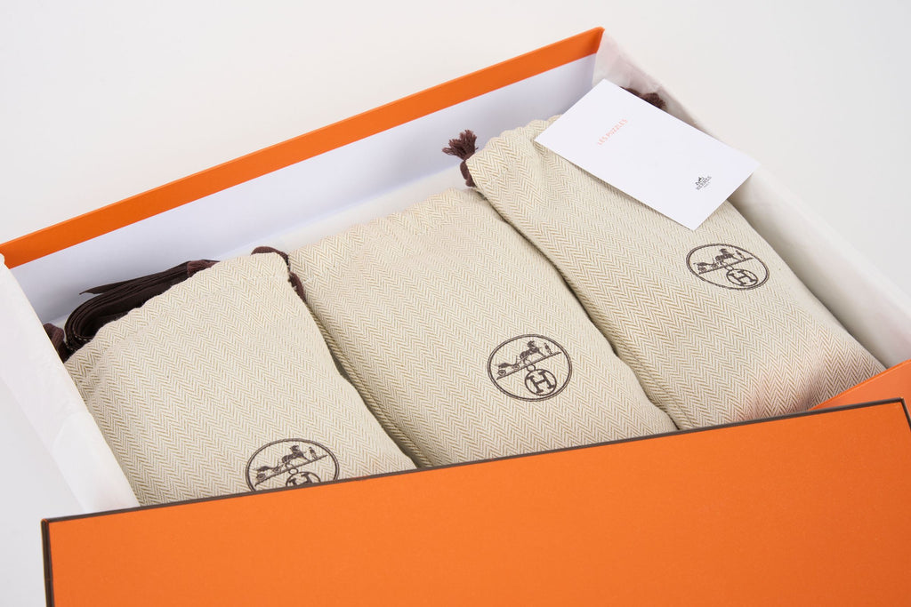 Hermès New In Box Set Of 3 Puzzles