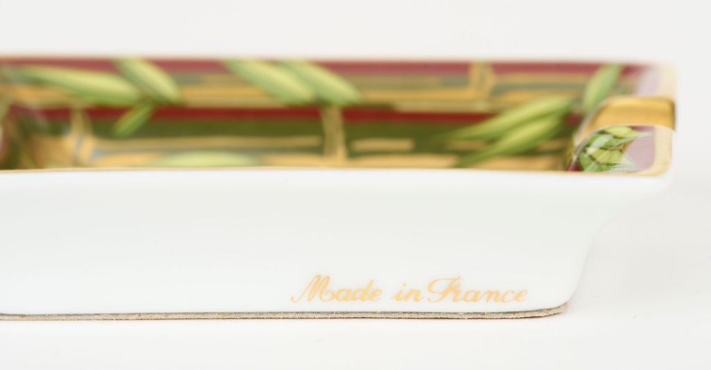 Hermès 4 Mini Jungle Porcelain Ashtrays