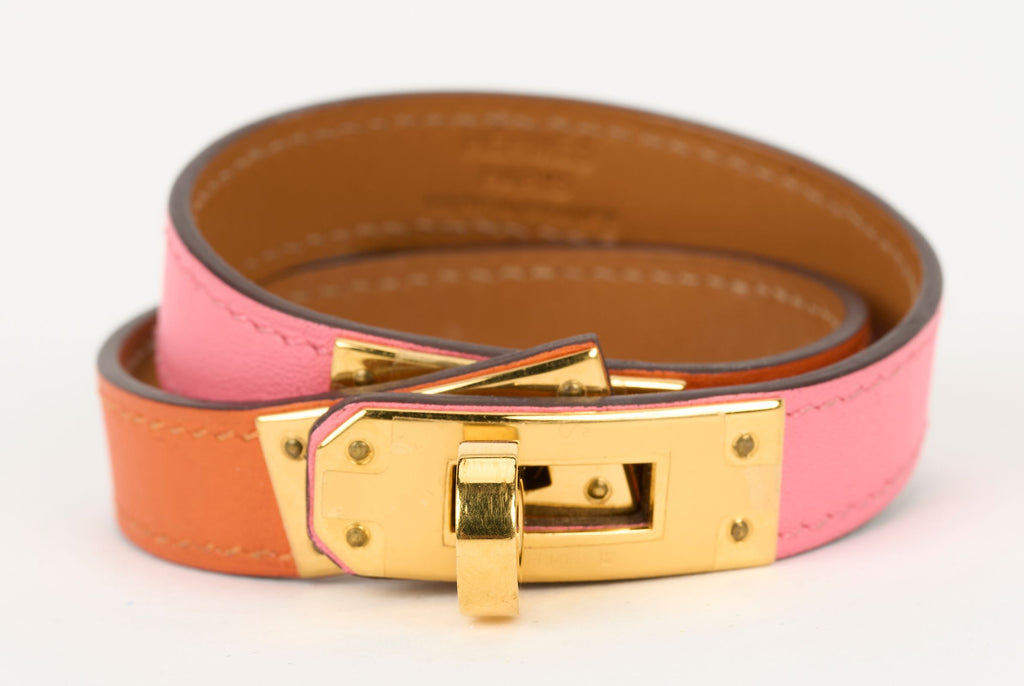 Hermès New Mini Kelly Double Tour 2 Tone