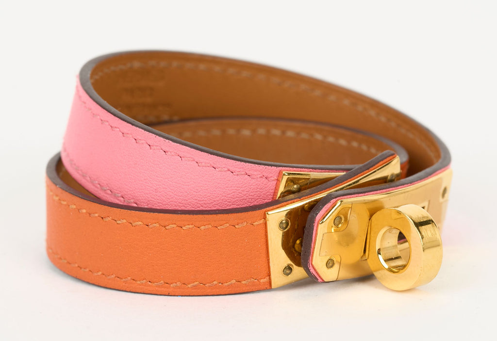 Hermès New Mini Kelly Double Tour 2 Tone