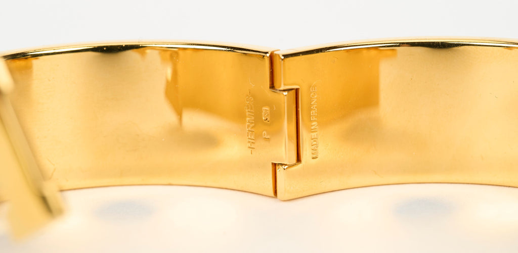 Hermès Wide Clic Clac H Black Bracelet