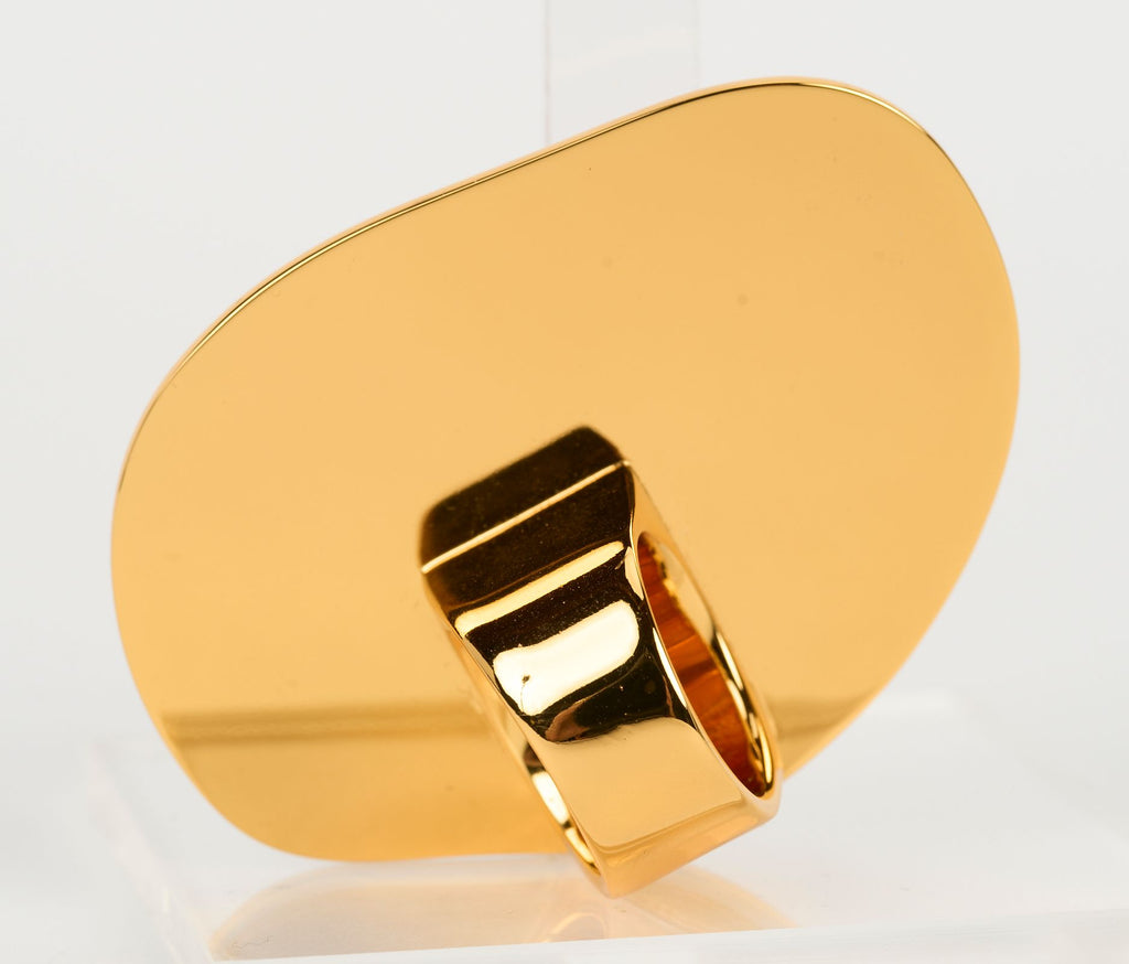 Dries Van Noten Oversize Red Ring W/Box