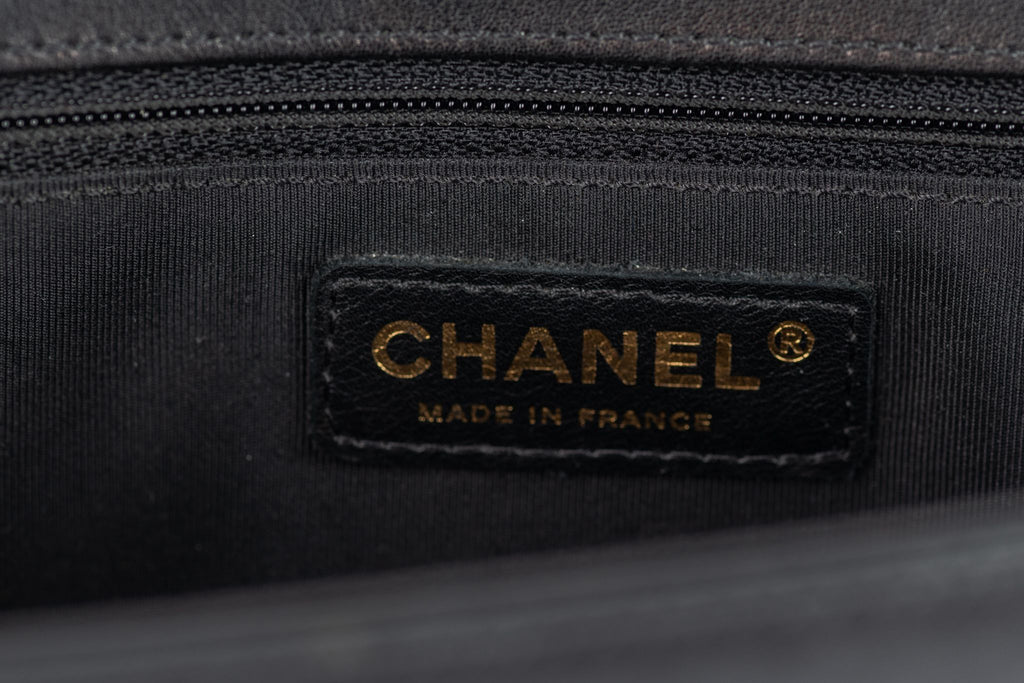 Chanel Quilted Calfskin Large Boy Flap