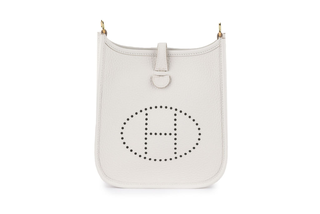 Hermès Clemence Evelyne Gris Pale NEW