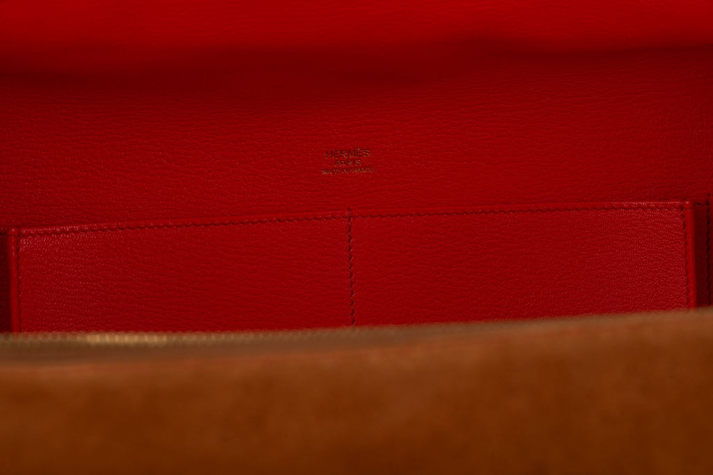 Hermès Veau Doblis Swift Maxibox 37