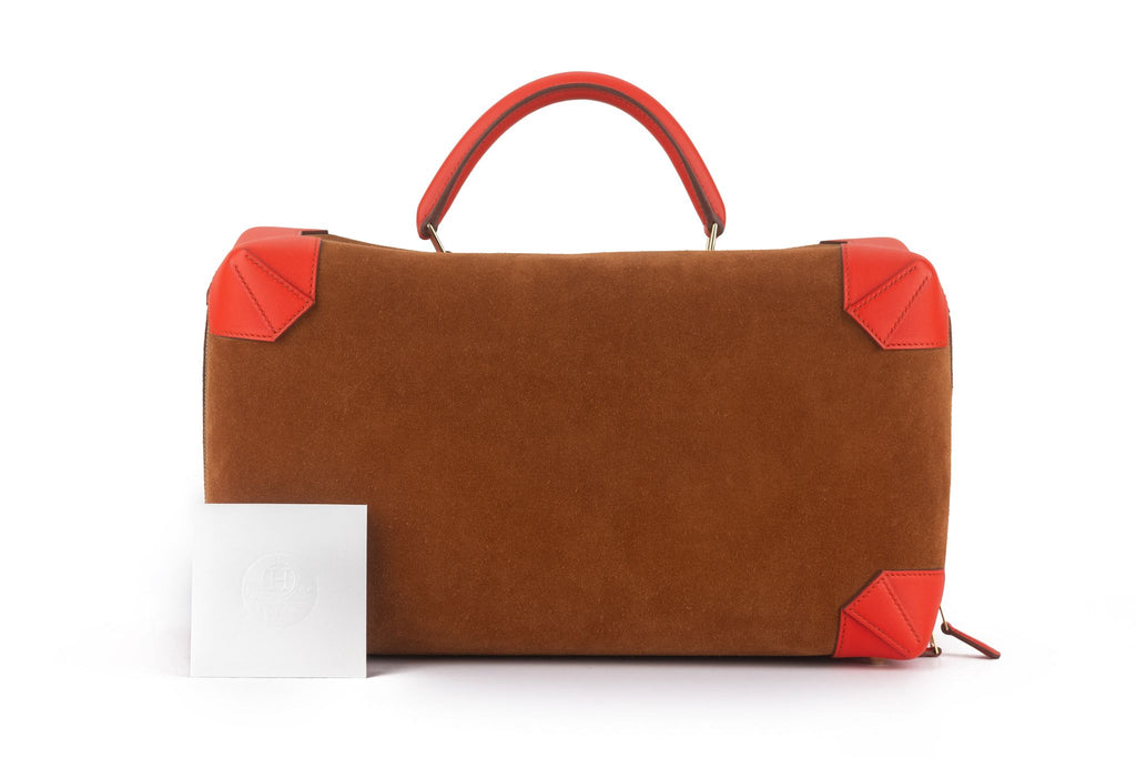 Hermès Veau Doblis Swift Maxibox 37