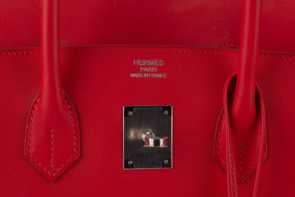 Hermès Swift Twill H Fray Fray Birkin 35