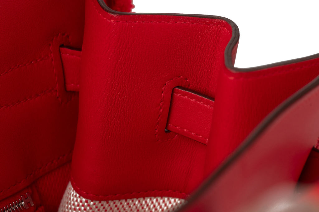 Hermès Swift Twill H Fray Fray Birkin 35