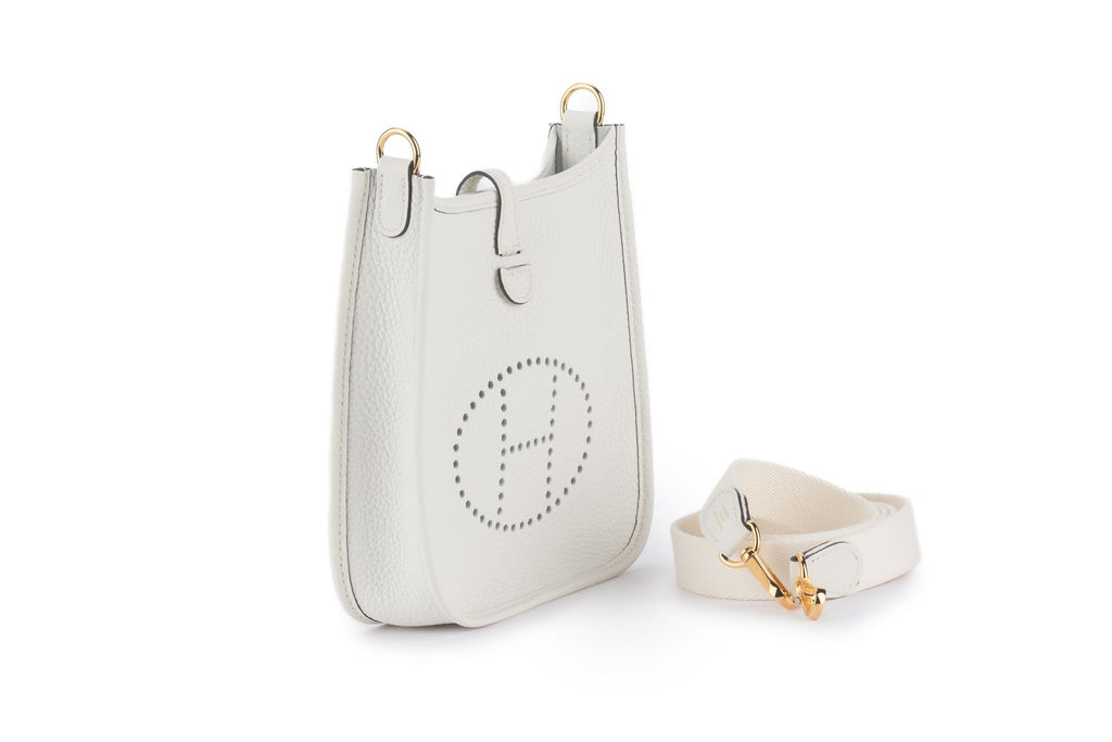 Hermès Mini Evelyne Bag Nata NIB