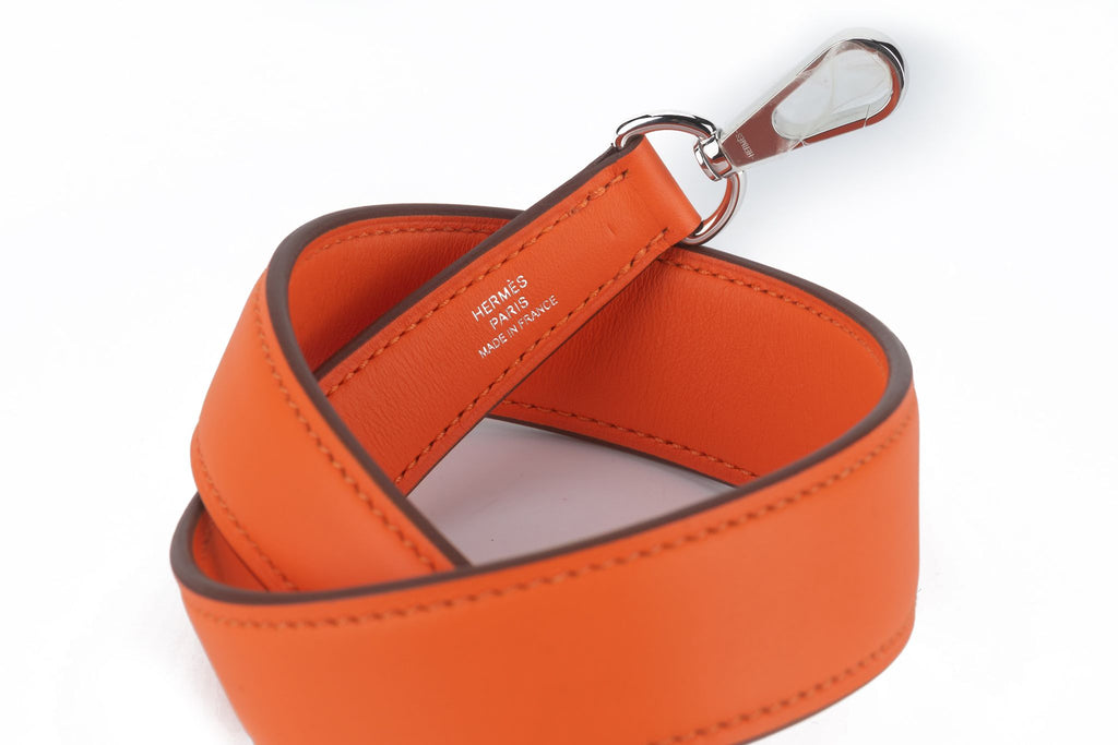 Hermès New Mini Evelyne Neo Orange
