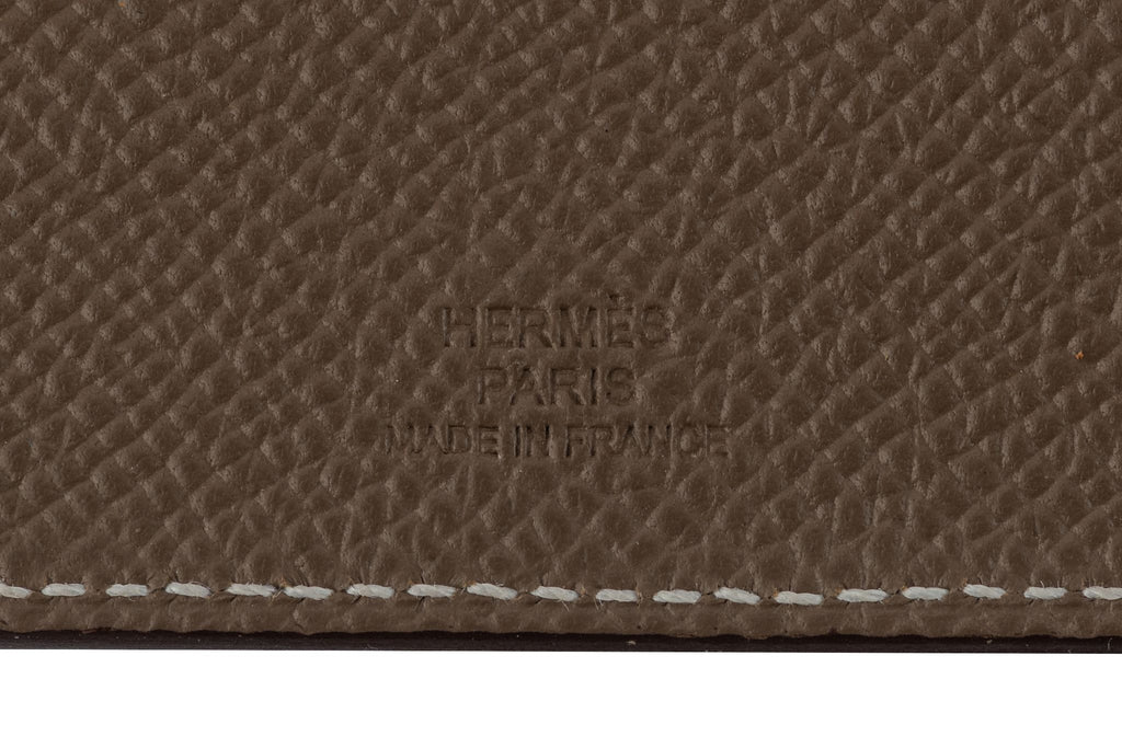 Hermès New Etoupe Epsom Passport Holder