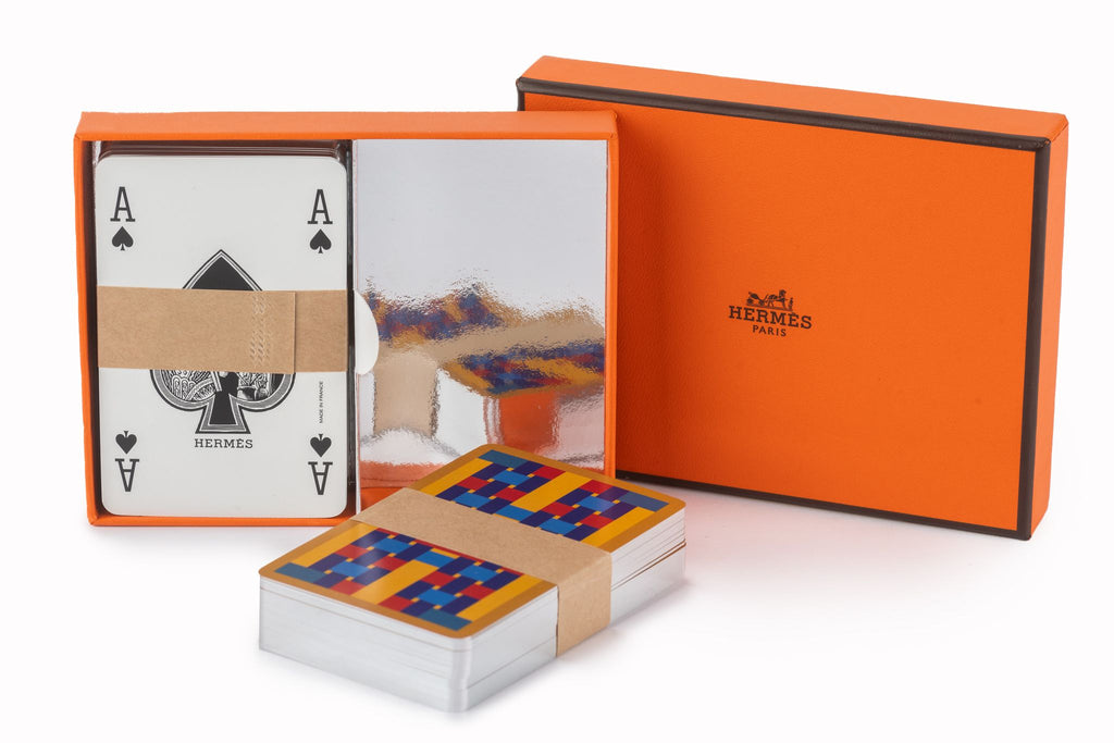 Hermès "H" Tissage Playing Cards New