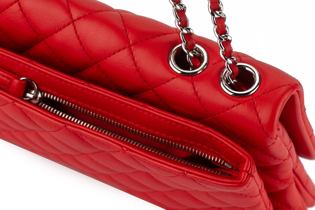 Chanel Calfskin Quilted Touch Flap Bag