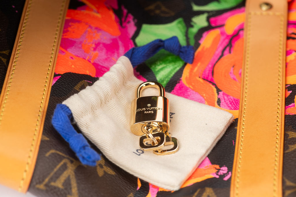 Vuitton Monogram Sprouse Keepall 50