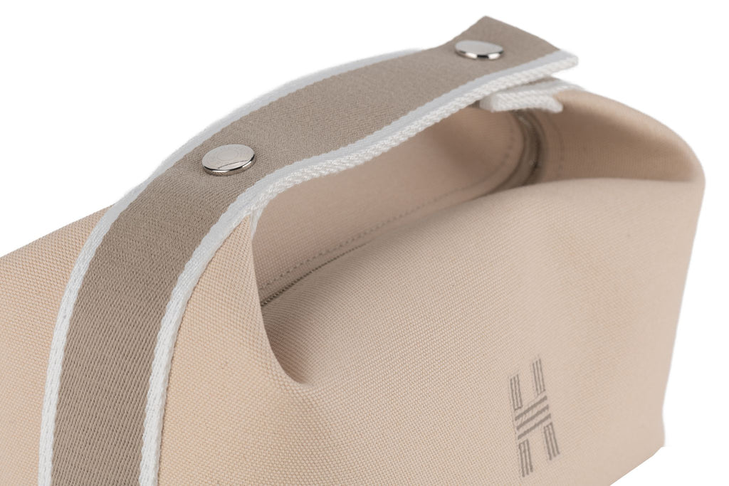 Hermès Canvas Small Bride-A-Brac Pouch