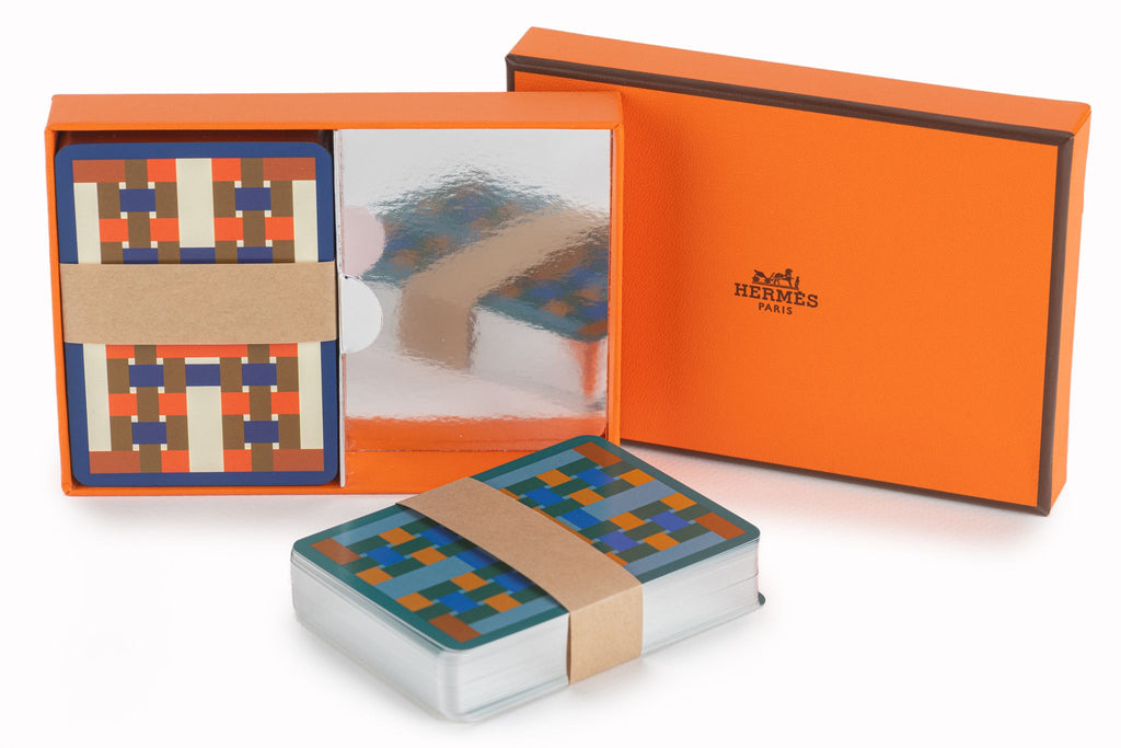 Hermès "H" Tissage Playing Cards New