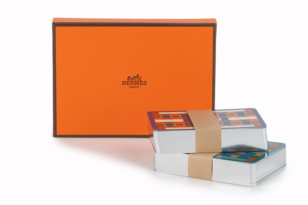 Hermès "H" Tissage Playing Cards New