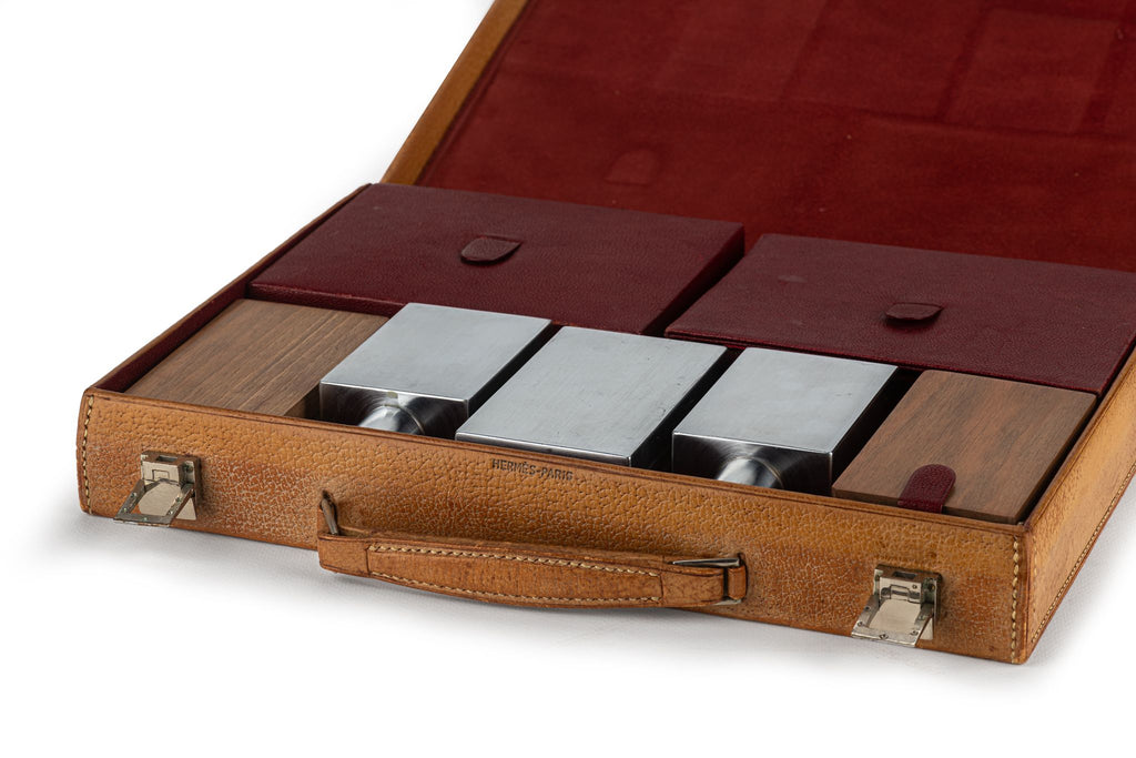 Hermès Caramel Toiletry Travel Case