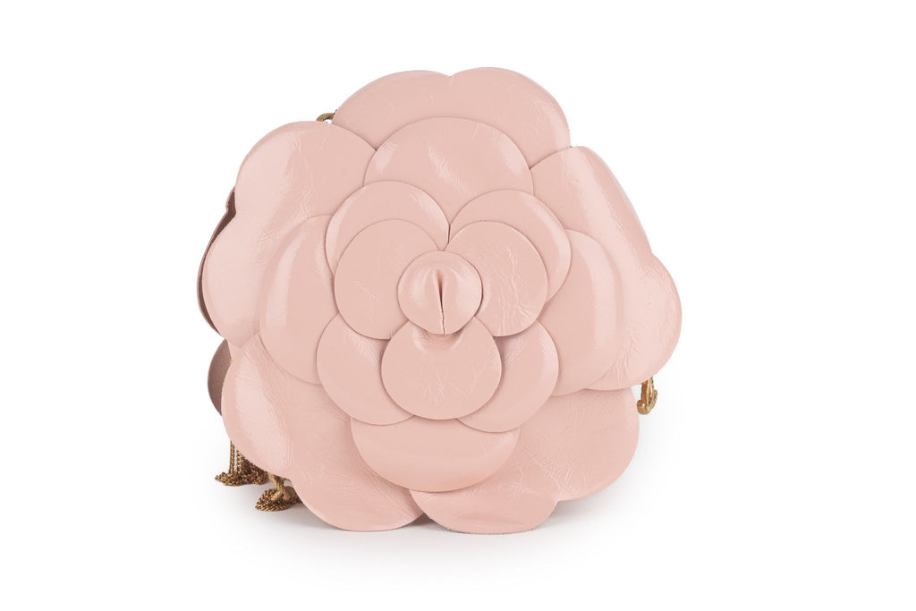 Chanel New Pink Camellia Round Bag