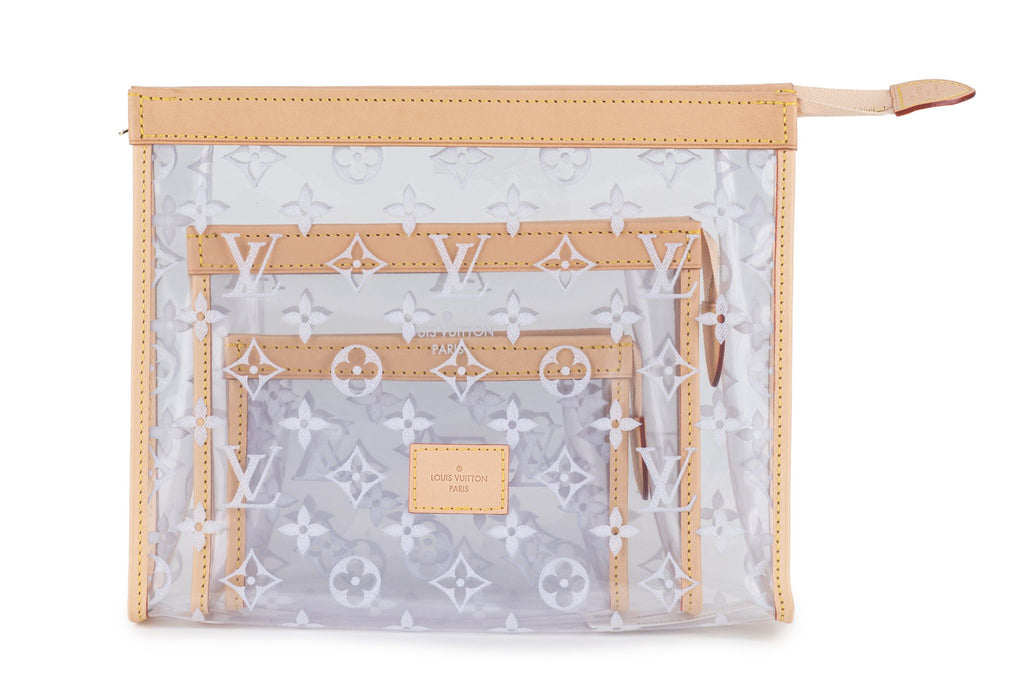 Vuitton New Trio Poche Toilette PVC