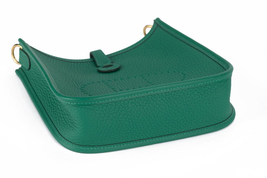 Hermès Mini Evelyne Bag Vert Vertigo New